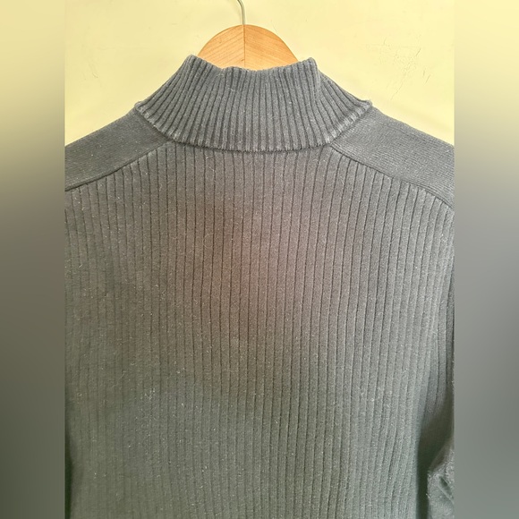 INC 1/4 Zip Ribbed Sweater - Picture 6 of 11